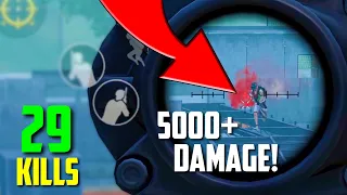 5,000+ DAMAGE SOLO SQUADING?! | 29 Kills | PUBG Mobile TPP Gameplay