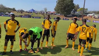 Kaizer Chiefs Development Their First Match to Defend Their Cup❤️✌️