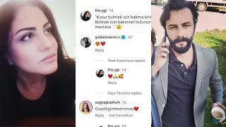 Gökberk Demirci beautiful commented on the picture of Özge's mother