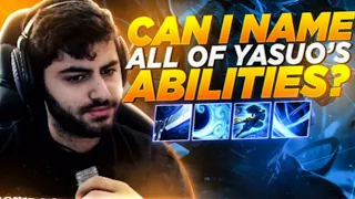 Yassuo - CAN I NAME ALL OF YASUO'S ABILITIES!? [Archive]