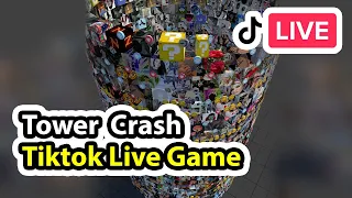Tiktok interactive Live Game : Tower Crash 🔥