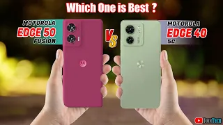 🔥 Duel High Tech! Motorola Edge 50 Fusion Vs Motorola Edge 40 Off in a Smartphone Showdown!