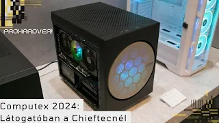 Computex 2024: Mélynyomót formázó microATX ház és üvegtorony a Chieftecnél