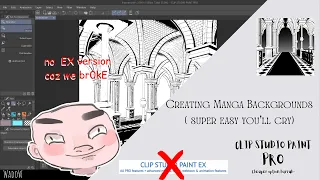 Create Manga Backgrounds With 3D Models And Clip Studio Paint!