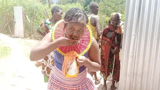 SHOCKING Tribal Food In Kenya.Seen Among Pokot Community //Drinking Blood