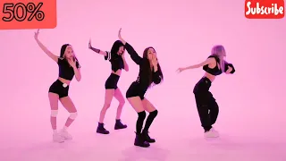 [HD] Blackpink "HOW YOU LIKE THAT" dance practice mirrored and slow motion 50% + normal 100%