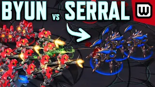 ByuN vs Serral - Huge mistake turns the game! StarCraft 2