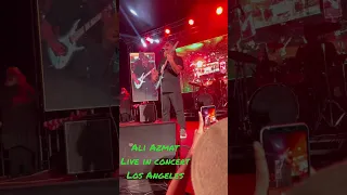 *Ali Azmat* Live in concert - Los Angeles