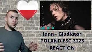 Poland Eurovision 2023 | Jann - Gladiator (Official Video) | reaction