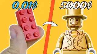 LEGO за 0,01$ VS LEGO за 5000$
