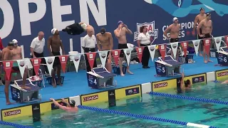 12/02/2023 Kaii Winkler 100 free US Open 2023 prelim 49:21