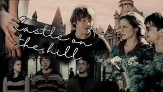 ➤The golden trio || Castle on the hill