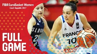 France v Slovak Republic - Full Game - Quarter-Final - FIBA EuroBasket Women 2017