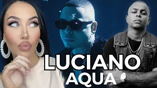 FEMALE DJ REACTS TO GERMAN MUSIC 🇩🇪 LUCIANO - AQUA (REAKTION/REACTION)