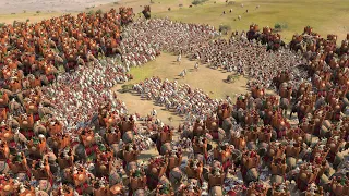 HOPLITE SHIELD WALL vs WAR ELEPHANTS - Total War ROME 2