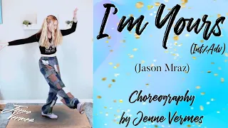 I'M YOURS (Jason Mraz) - Int/Advanced Version - TAP DANCE COVER - Choreography by Jenne Vermes