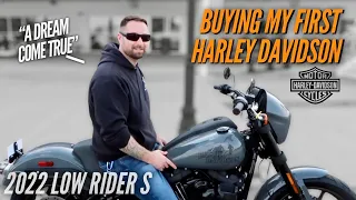 2022 LOW RIDER S - BUYING MY FIRST HARLEY DAVIDSON - A DREAM COME TRUE!