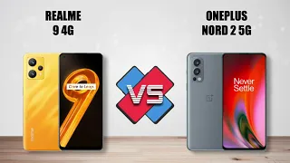 REALME 9 4G vs ONEPLUS NORD 2 5G - Full specs comparison