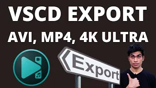 VSDC Export format- AVI,  MP4,  4K ULTRA