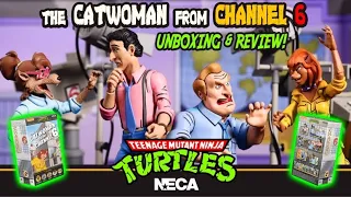 NECA SDCC Exclusive News Channel 6 TMNT Unboxing & Review!