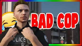 I BECAME THE WORST COP IN GTA V RP HISTORY (FUNNY)