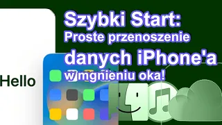 (PL) Hiper-szybkie przenoszenie danych iPhone'a za pomocą Szybkiego Startu!