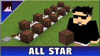 Minecraft Noteblock Tutorial All Star by Smash Mouth | Noteblock meme song (Shrek) tutorial 2020