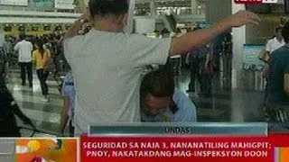 BT: Seguridad sa NAIA 3, nananatiling mahigpit