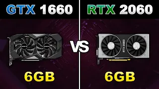 GTX 1660 VS. RTX 2060 | RYZEN 5 5600G | 12 JOGOS TESTADOS | CONFIGURAÇÕES ULTRA | 1080P