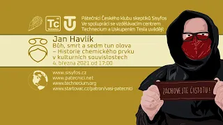 Jan Havlík: Bůh, smrt a sedm tun olova - Historie chemického prvku v kulturních souvislostech