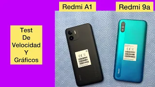 Xiaomi redmi A1 frente a Xiaomi redmi 9a [ prueba de velocidad ] test de potencia