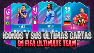 ICONOS DE FIFA 22 Y SUS ULTIMAS CARTAS EN FIFA ULTIMATE TEAM!