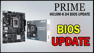 PRIME H610M K D4 BIOS UPDATE