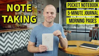 How I Journal and Take Notes | Brainstorming + Focusing + Reducing Anxiety | Tim Ferriss