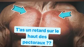 Retard sur le haut de tes pectoraux ? Cette vidéo est pour toi !