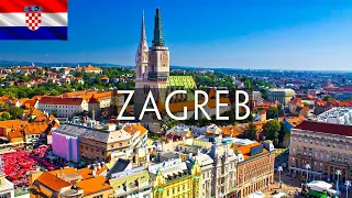 ZAGREB, CROATIA • 4K Relaxation Film • Peaceful Relaxing Music • Nature 4K Video UltraHD