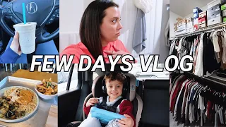 CHATTY FEW DAYS VLOG | prepping for a big life change, decluttering the house & more!