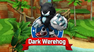 Sonic Dash - Dark Werehog Unlocked vs All Bosses Zazz Eggman Halloween Mod - All Characters Unlocked