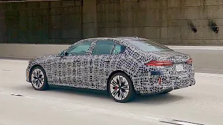 2024 BMW 5 series spotted on the road  in US | Test prototype spy shots