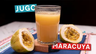 Como Preparar Jugo de Maracuyá