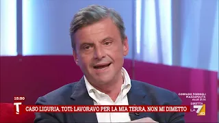 Liguria, Calenda: "Toti non deve dimettersi per l'inchiesta. Ho bloccato un imprenditore su ...