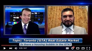 Is the GTA (Greater Toronto Area ) in a real estate bubble ?