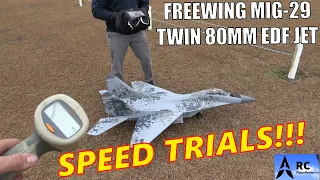 Freewing MiG-29 RC EDF JET Speed Trials: How Fast Will It Go?! 🤯#edf #rc #rcjet #aeroplane #rcplane