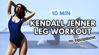 How to get LEAN LEGS like KENDALL JENNER | slimming leg workout