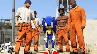 SONIC goes to PRISON (GTA 5 Mods)
