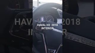 2018 Haval H2 leather interior