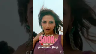 #BesharamRang rage is on 🔝 | Celebrating 500K+ Shorts #pathaan #shahrukhkhan #deepikapadukone