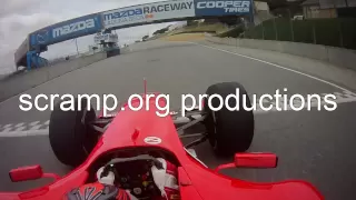 On-Board Schumacher's F1 Laps Mazda Raceway Laguna Seca Ferrari Racing Days 2011 in 720HD