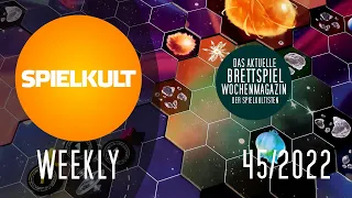 Weekly 45/2022 // Brettspiel-Reviews, Spieletreff, Vorschau