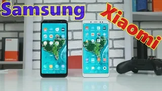 Кто круче Xiaomi или Samsung? Сравнение Xiaomi Redmi Note 5 и Samsung Galaxy A6+